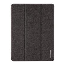 REMAX PT-10 Chan Series iPad Leather Case Pencil Holder For iPad 9.7 - Black