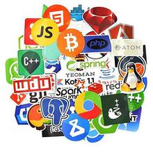 Laptop Stickers for Developer (50PCS)- Programming stickers of