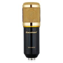 BM-800 Condenser Microphone Sound Recording Dynamic + Mic Shock Mount