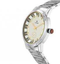 Titan Silver Dial Analog Watch For Men