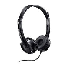  Rapoo H100 Wired Stereo Headset With Mic & 3.5mm Audio Jack - Black