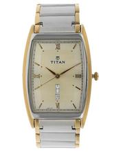 Titan Karishma Analog Champagne Dial Women's Watch - 2601YM01