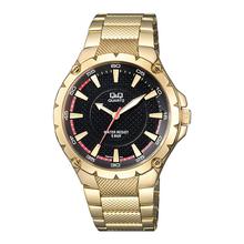 Q&Q Golden Strap Analog Watch For Men-Q960J002Y