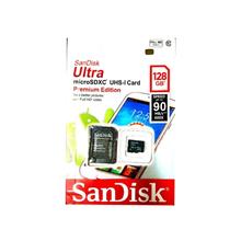 Ultra MicroSDXC UHS-I Card Premium Edition 128 GB Memory Card With Adapter