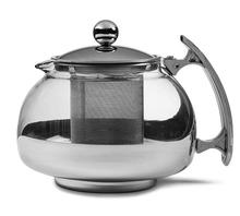 Transparent Round Glass Teapot-1200 ml