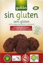 Gullon Cookies de cacao sin gluten (200 gm)