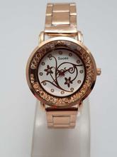 SOONS Fashionable Stone Surrounded Rose Gold Watch For women - Rose Gold