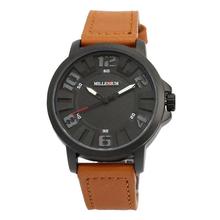 Millenium Round Black Dial Analog Watch For Men