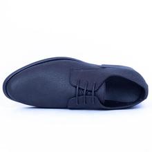 Caliber Shoes Black Lace up Formal Shoes For Men - ( 418 O)