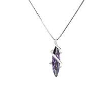 Sterling silver jewelry_Wan Ying jewelry amethyst horse