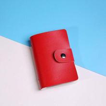 High Quality Men's Wallet Leather Visiting Cards Credit Card Holder Case Wallet Business Card Package Women's Handbags Hot Sale