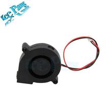 5pcs 5015 Cooling Turbo Fan 12V Brushless Parts 2Pin For Extrusion