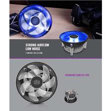 Cooler Master I70C (Copper Core) Mini CPU Cooler 12cm LED Blue Light Quiet Cooling Fan