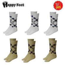 Happy Feet Pack of 6 Gentleman Socks - Buy 1 Get 1 Free (1015)