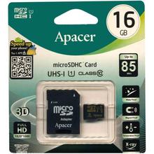 Apacer 16GB Class 10 Micro SDHC Card – Black