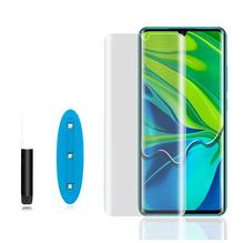 X-Mart UV Glass for Mi Note 10 lite - 3D Curved UV Liquid Tempered Glass Screen Protector