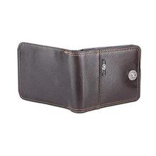OMFashion Leather Men's Wallet (Hard Brown)