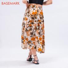 Basemark Floral Slit Skirts For Women
