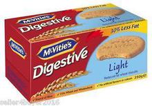 Mcvities Digestive Light Biscuits - 250 gm