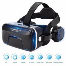 Original VR shinecon 7.0 headset upgrade version virtual reality glasses 3D VR glasses headset helmets Game box Game box