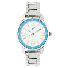 Fastrack Silver Dial Analog Watch For Women - 6111SM01
