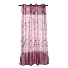 Abstract Printed Curtain Set - 2 Pcs