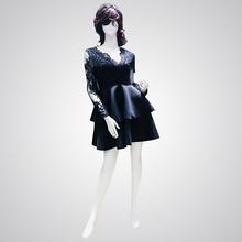 Black Net Dress