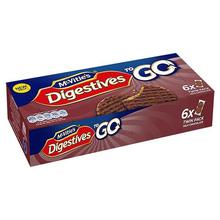 Mcvities Digestive Milk Choc To GO (6*33.3gm)