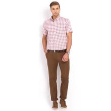 Indian Terrain Slim Fit Casual Shirt – Pink