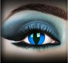 Neo Cosmo Blue Cat-Eye Crazy Contact Lenses