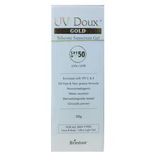 Uv Doux GOLD Silicone Sunscreen Spf 50+ Gel 50G