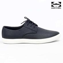 Caliber Shoes Black Casual Lace Up  Shoes For Men - ( 656 O )