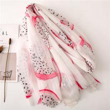 Korean Style Sun Protection Premium Printed Scarves For