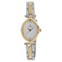 Titan Karishma Analog Silver Dial Women's Watch - 2419BM01