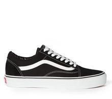 Vans Old Skool Lace Up Black Shoes for Unisex - 7201