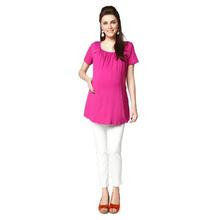 Nine Maternity Nursing Blouse In Orchid 5275