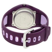 Multicoloured dial black plastic strap watch -C3022PP02