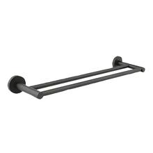 Parryware Nightlife 600mm ‎Wall Mounted Towel Rail Shiny Black T4993A5