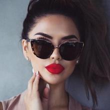 Luxury Brand Cateye Sunglasses for Women Vintage Gradient