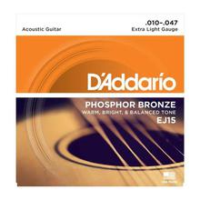 D'Addario EJ15 Acoustic Guitar Strings