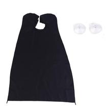 120x80cm Man Bathroom Apron Black Beard Apron Hair Shave