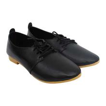 Lace Up Solid Oxford Shoes For Women