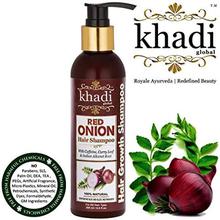 Khadi Global Onion Shampoo with Caffeine Curry Leaf and