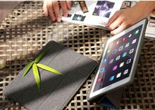 REMAX PT-10 Chan Series iPad Leather Case Pencil Holder For iPad 9.7 - Black