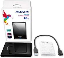 ADATA HV620s External Hard Drive (Super Speed USB 3.2 | Slim Design | LED Indicator)