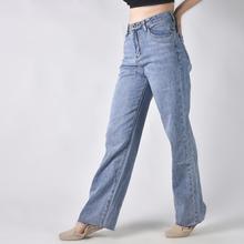 Ampersand Ladies Wide Leg Jeans 5385