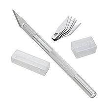 Okayji Detail Knife - Crafts Steel Knife Cutter Tool with 5 Blades