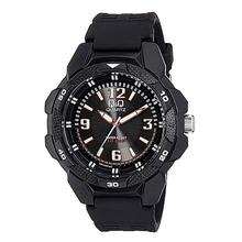 Q&Q Vq04J005Y Black Analog Watch For Men