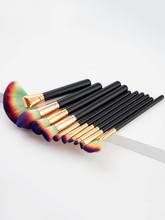 Ombre Bristle Makeup Brush 10pcs