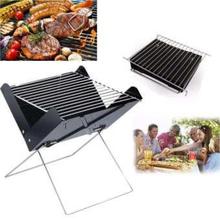 Barbeque Grill - Portable Folding Toaster,Black